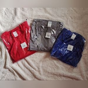 NWT Hanes Sport Men's FreshIQ Cool DRI® Long Sleeve Tees - Set of 3!